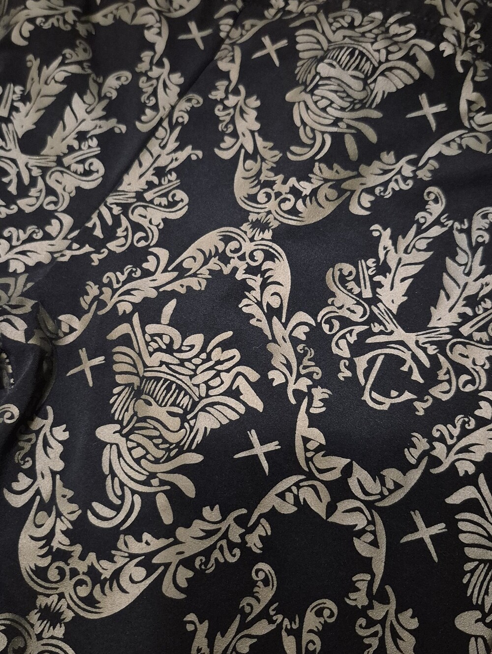NWT Vintage 2012 Deadstock Crooks & Castles Vamp Knit Leggings - XS